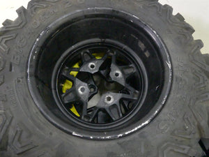 2017 Can Am Maverick X3 XDS Turbo R Oem Wheel Maxxis Tire Set -Read 705401965 | Mototech271