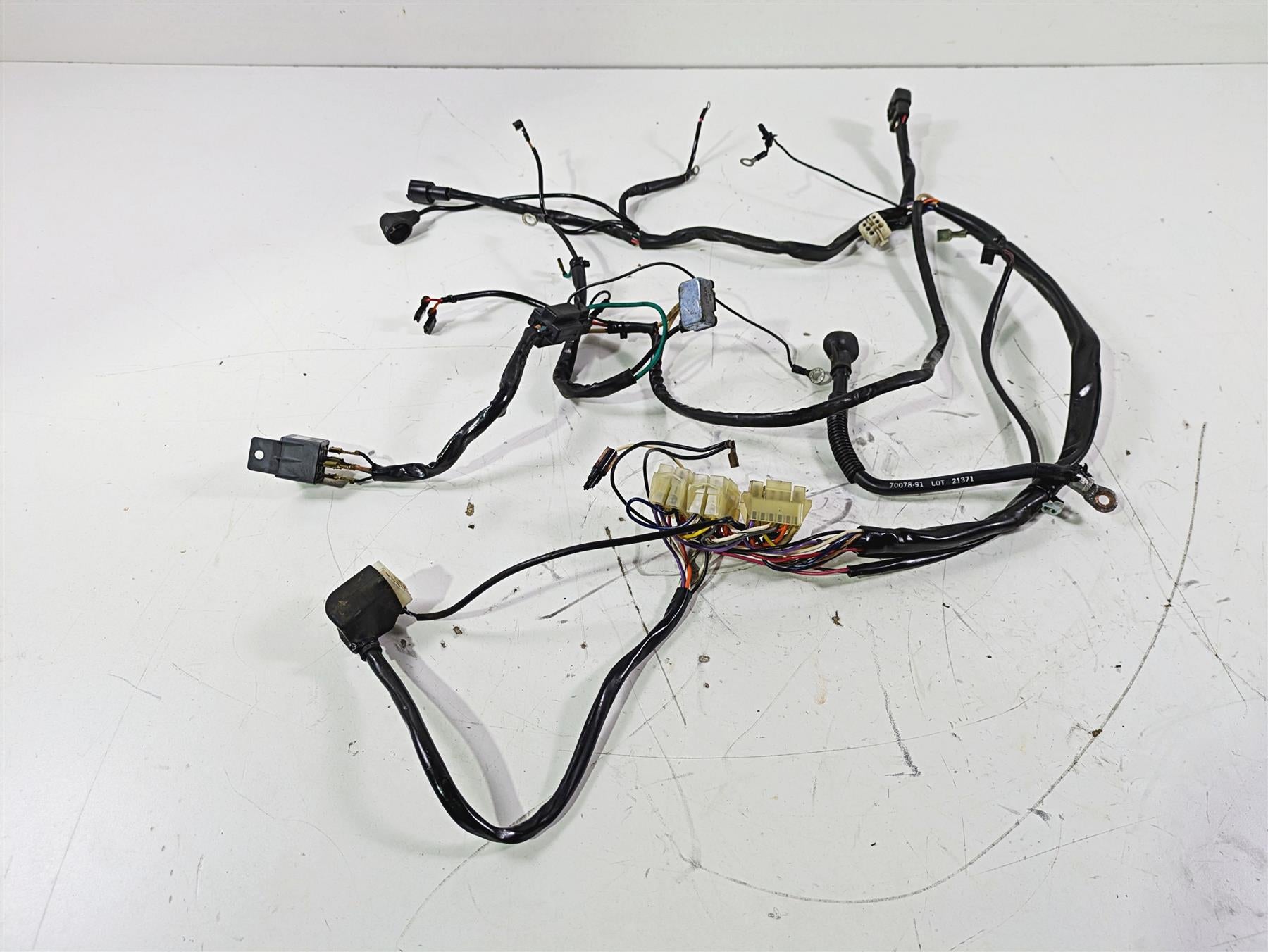 1992 Harley FLSTC Softail Heritage Main Wiring Harness Loom - No Cuts 70216-91A