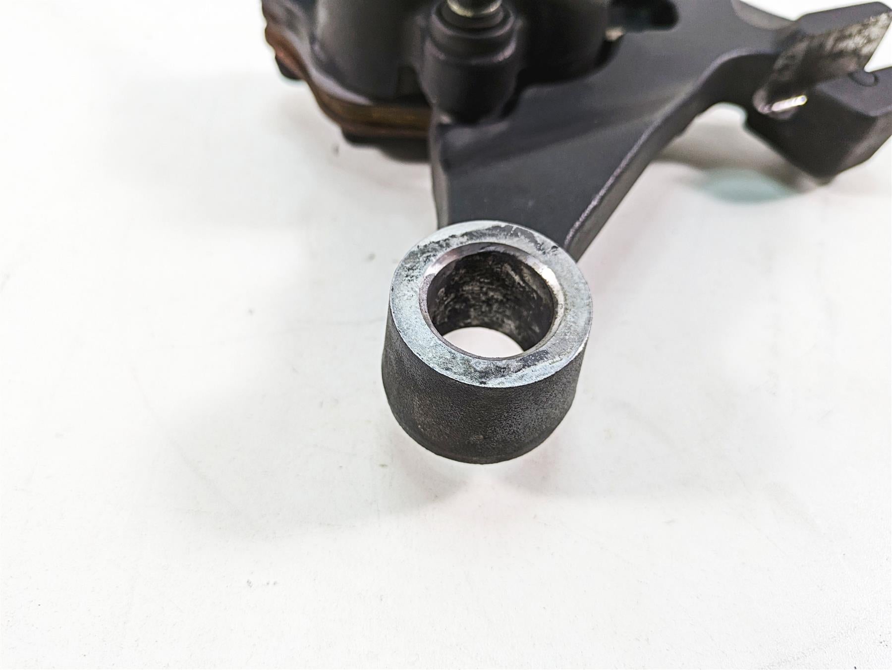 2012 Harley FLD Dyna Switchback Rear Brake Caliper + Bracket 25mm 40908-08 {{ shop.shopifyCountryName }} - Mototech271