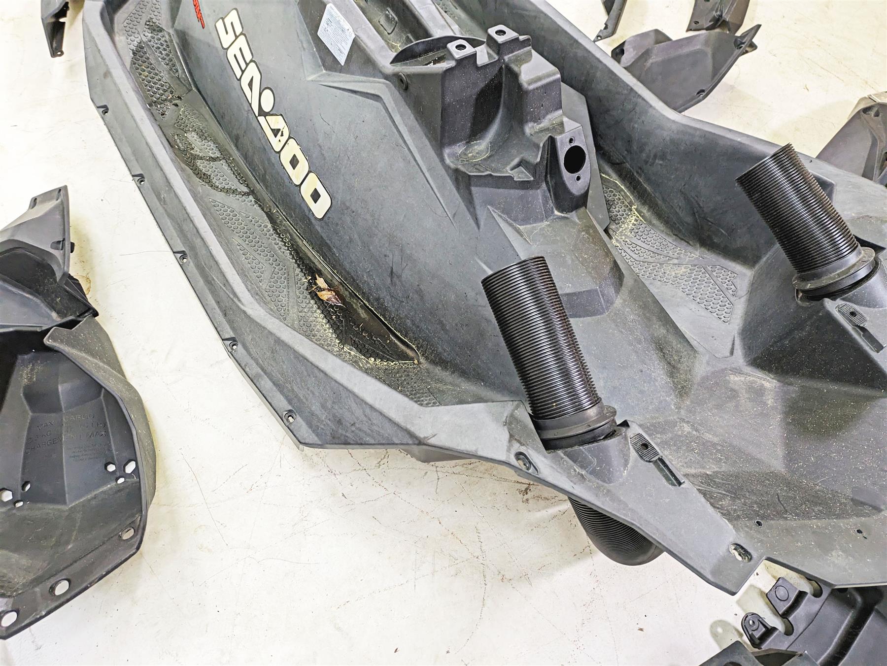 2019 Sea-Doo Spark 900 Trixx Body Plastic Black Cover Fairing Set 291004646 {{ shop.shopifyCountryName }} - Mototech271