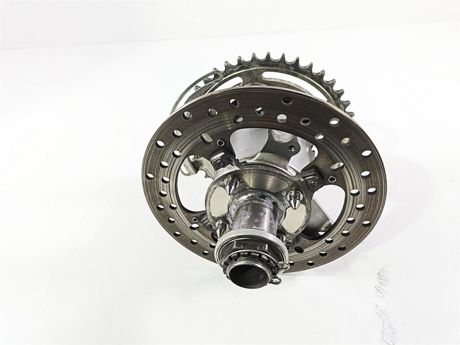2009 Ducati Multistrada 1100 S Rear Axle Wheel Spindle Brake Disc Set 81920641A {{ shop.shopifyCountryName }} - Mototech271