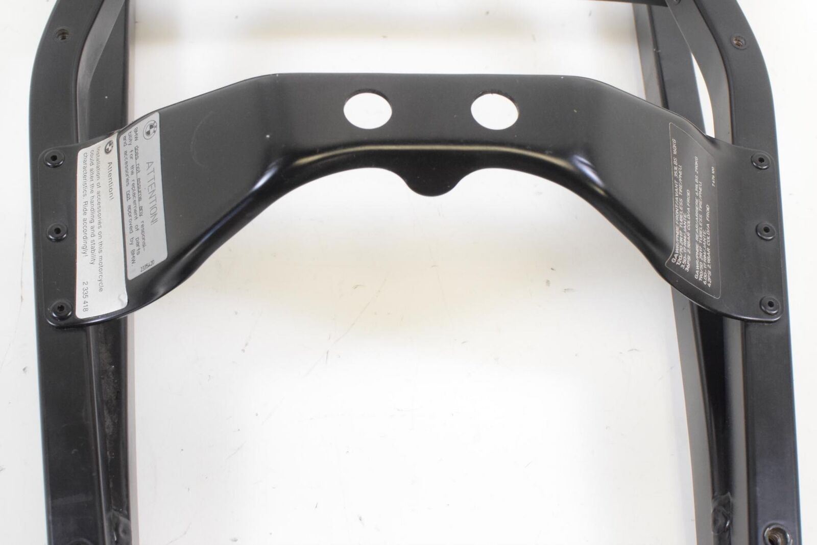 06 BMW K1200S K1200 S K40 Rear Subframe Sub Frame STRAIGHT 46517655446 {{ shop.shopifyCountryName }} - Mototech271