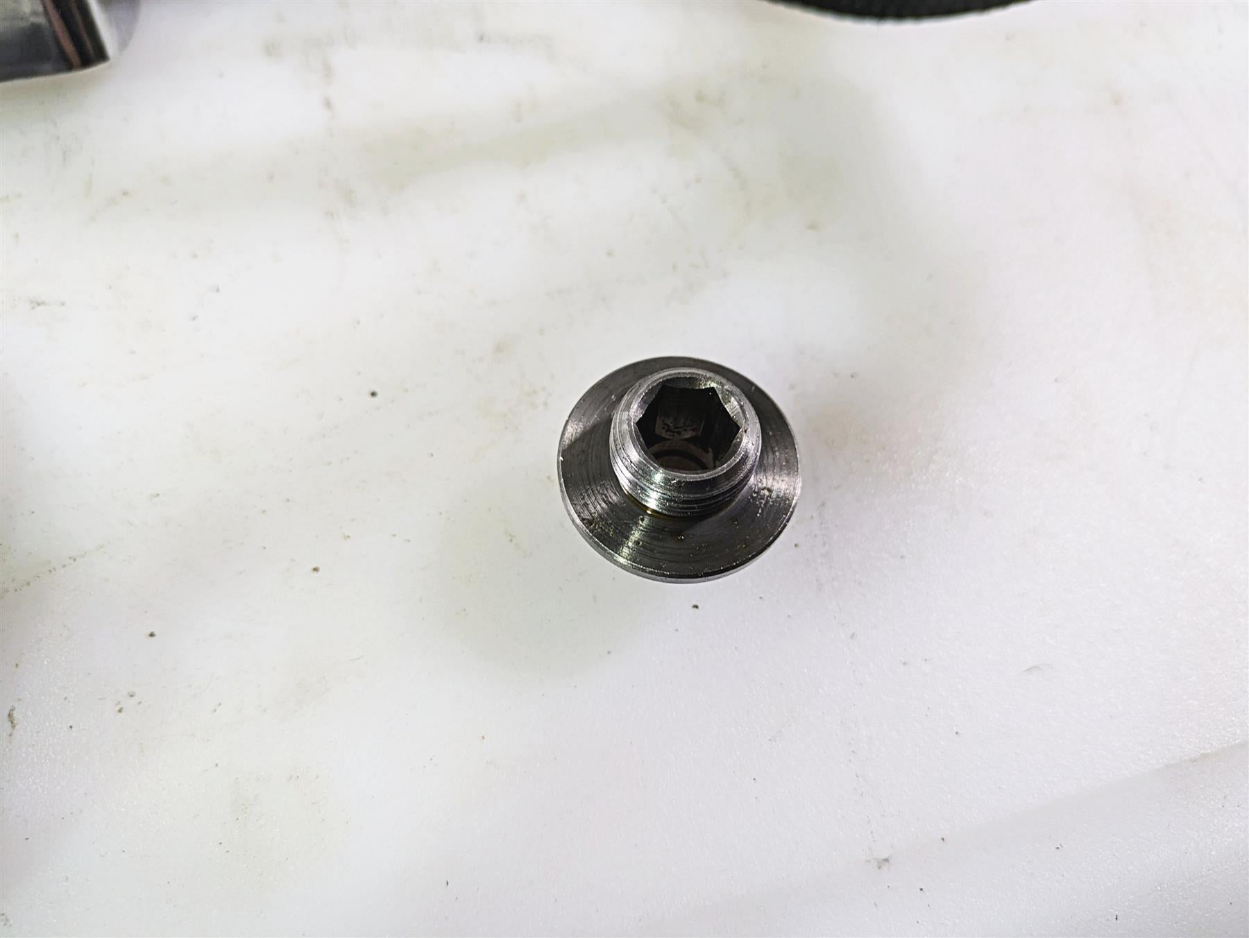 2011 Harley Touring FLHTCUSE CVO E-Glide Oil Cooler Flange Cover Lines 63083-11A {{ shop.shopifyCountryName }} - Mototech271