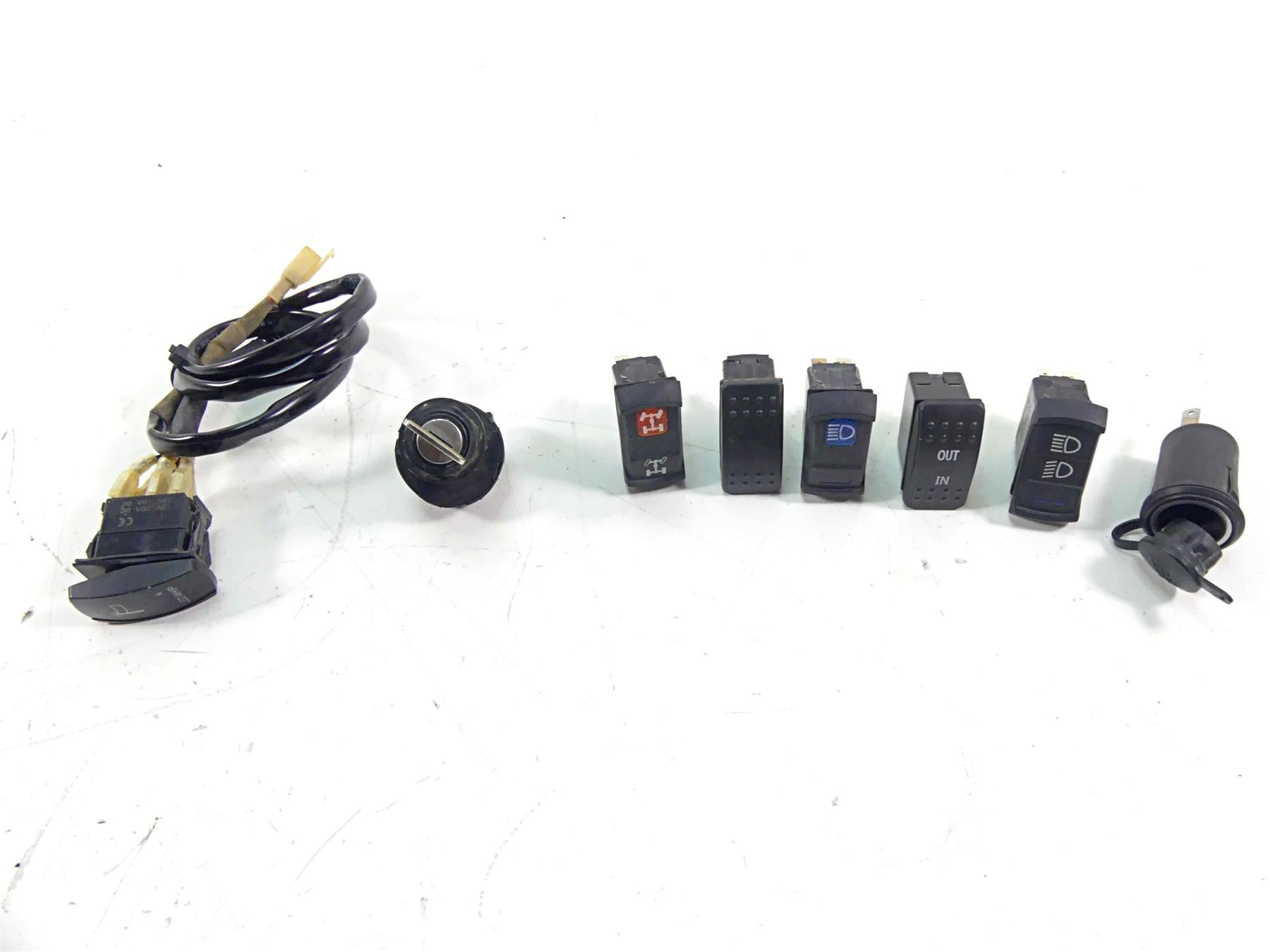 2016 Polaris RZR XP 1000 EPS Ignition Light Awd & More Switch Set 4012165 | Mototech271