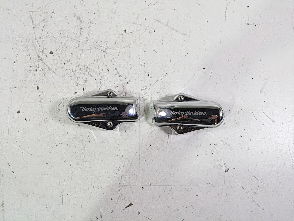 2005 Harley Softail FLSTFSE CVO Fat Boy Rear Axle Covers & Mounts 44500-03 {{ shop.shopifyCountryName }} - Mototech271