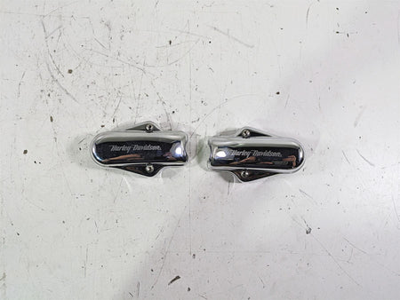 2005 Harley Softail FLSTFSE CVO Fat Boy Rear Axle Covers & Mounts 44500-03 {{ shop.shopifyCountryName }} - Mototech271
