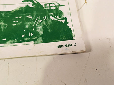 2001 Yamaha Banshee YFZ350 Owners Manual & Tips Book 5FK-28199-13 {{ shop.shopifyCountryName }} - Mototech271