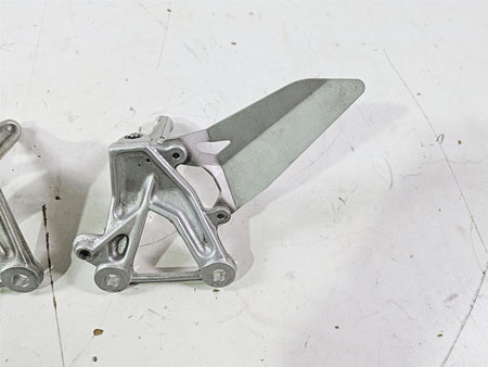 2008 Ducati SBK 1098 S Left Right Rider Footpeg Set 82411231A 82411221A {{ shop.shopifyCountryName }} - Mototech271