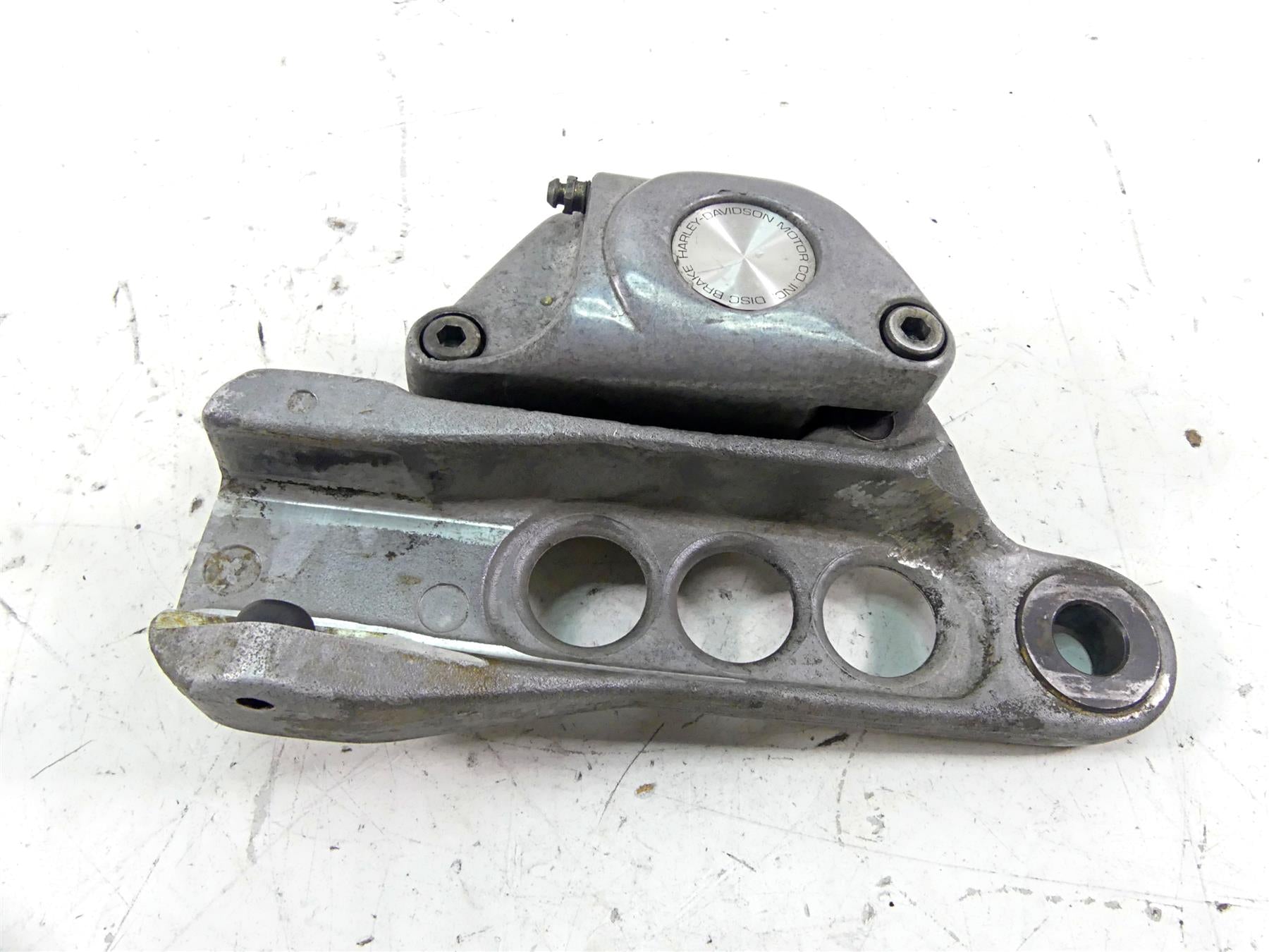 1979 Harley Sportster XLS1000 Roadster Rear Brake Caliper & Bracket 44187-77 {{ shop.shopifyCountryName }} - Mototech271