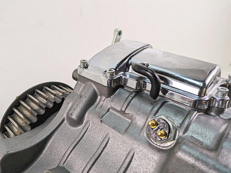 2009 Harley Dyna FXDFSE CVO Fat Bob 6-Speed Transmission Gear Box 32201-08A {{ shop.shopifyCountryName }} - Mototech271