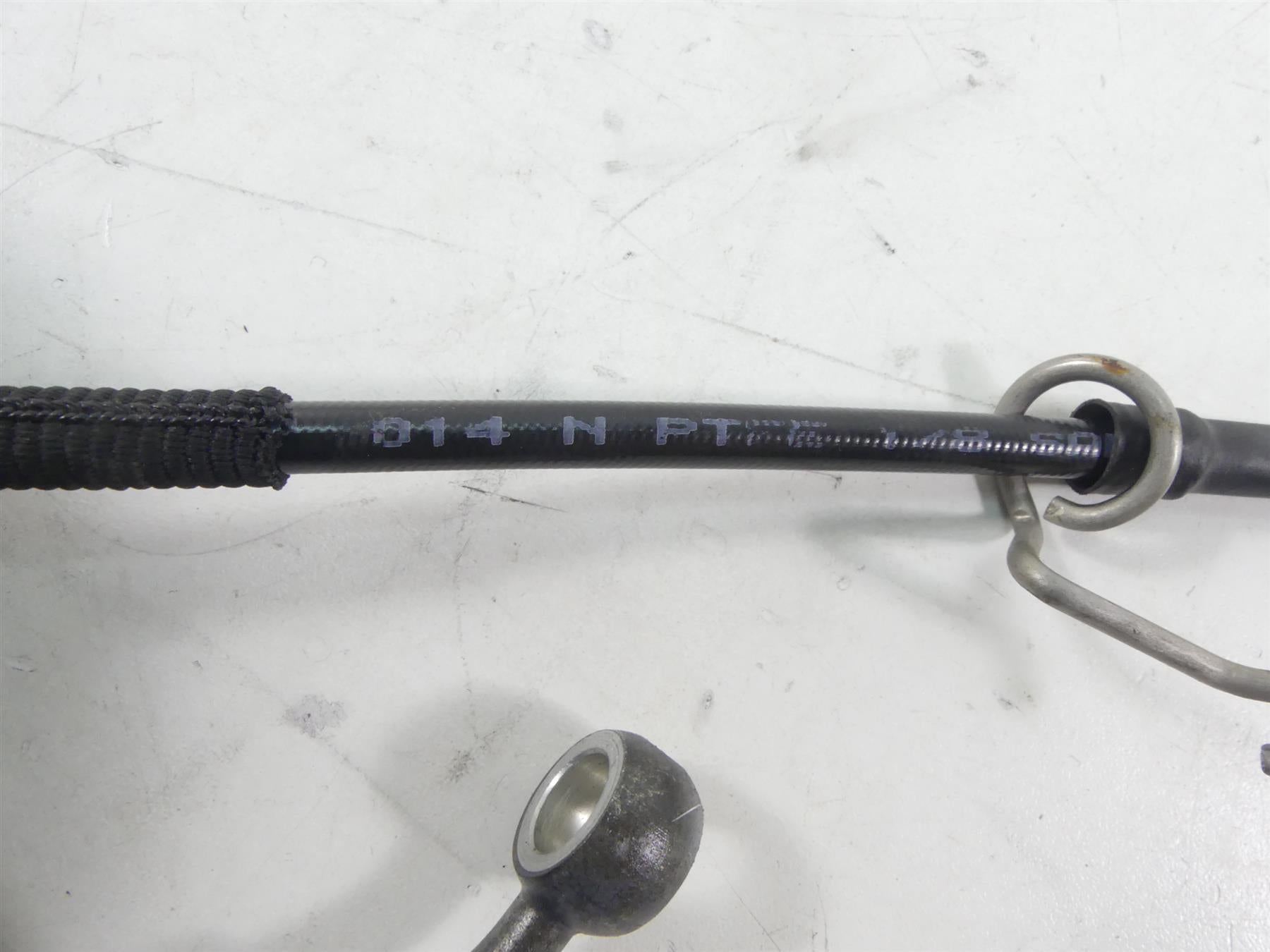 2015 Ducati Diavel Dark Front Abs Brake Line Set 61841191A {{ shop.shopifyCountryName }} - Mototech271