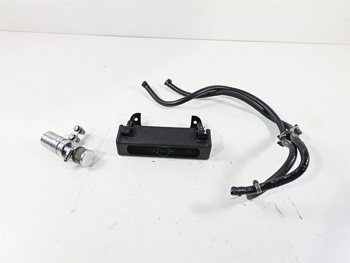 2001 Harley Touring FLHX Street Glide Oil Cooler & catch Breather Pan Set 928-567-5245 {{ shop.shopifyCountryName }} - Mototech271