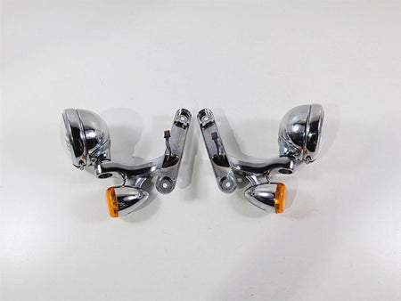 2014 Harley Touring FLHTK Electra Glide Chrome Spot Light Blinker Set 68000021-Mototech271
