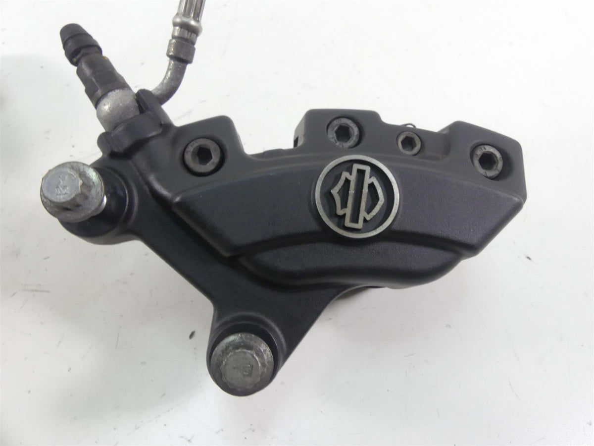 2011 Harley VRSCF Muscle Rod Front Brake Caliper + Lines Set 44732-08 44731-08 {{ shop.shopifyCountryName }} - Mototech271
