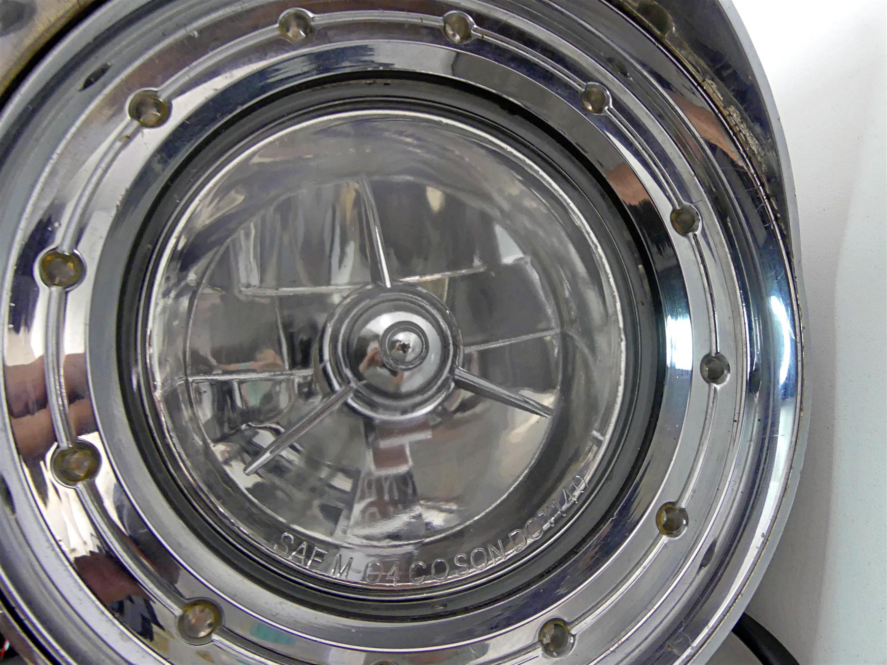 2011 Harley Softail FXS Blackline Custom Headlight Head Light Lamp {{ shop.shopifyCountryName }} - Mototech271