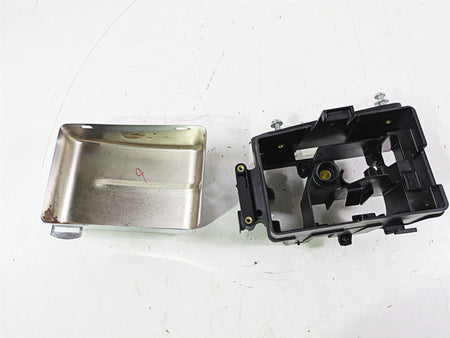 2015 Harley FXDL Dyna Low Rider Electric Holder Tray & Chrome Cover 70367-12 {{ shop.shopifyCountryName }} - Mototech271