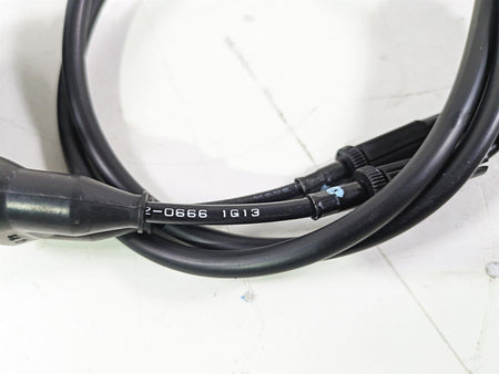 2022 Kawasaki ZR900RS Cafe Throttle Grip & Cable Set 2099-0049 46019-0001 {{ shop.shopifyCountryName }} - Mototech271