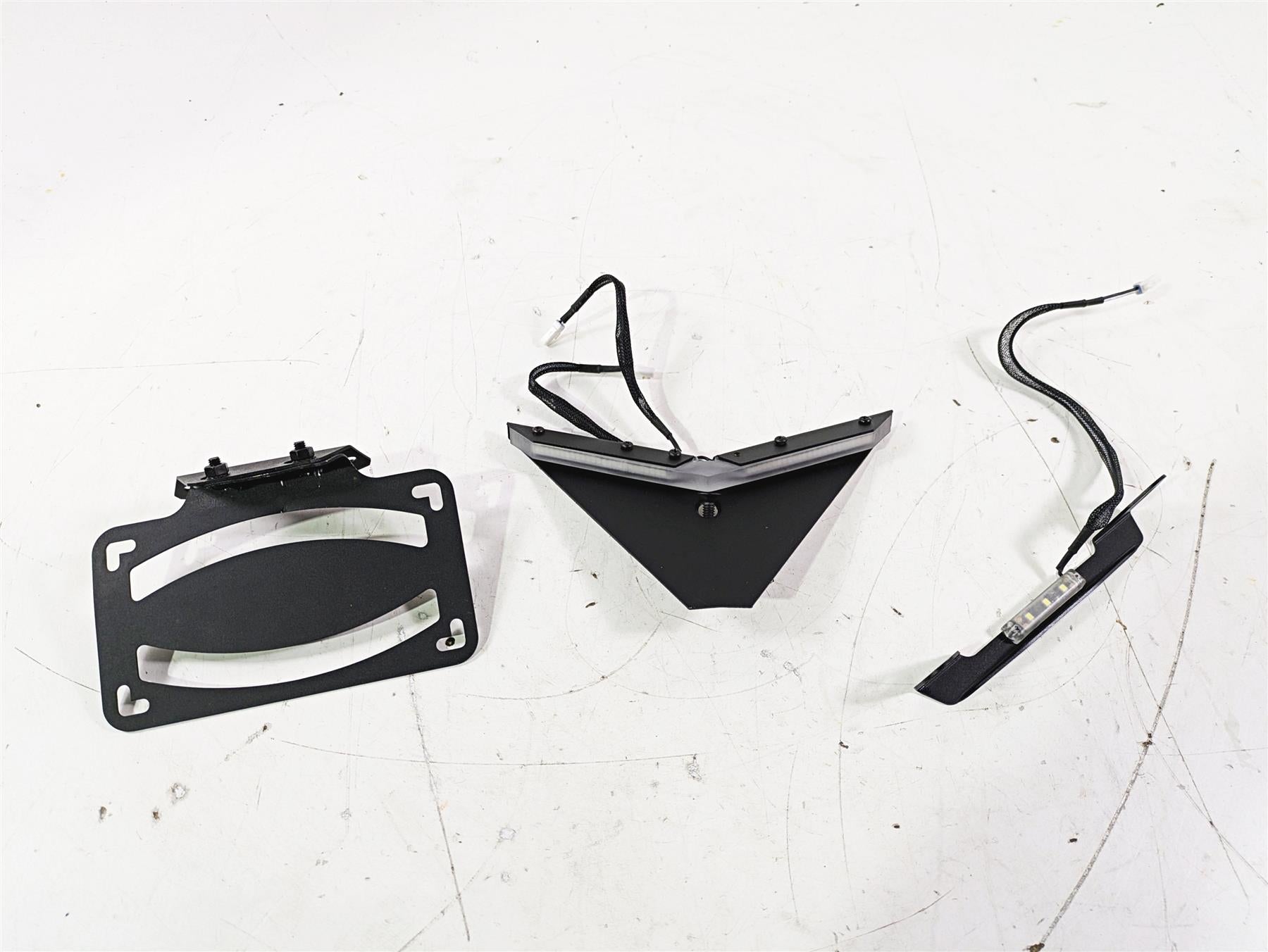 2022 MV Agusta F3 800 Rosso NRC New Rage Cycles Tidy Tail Plate Holder Blinker Set