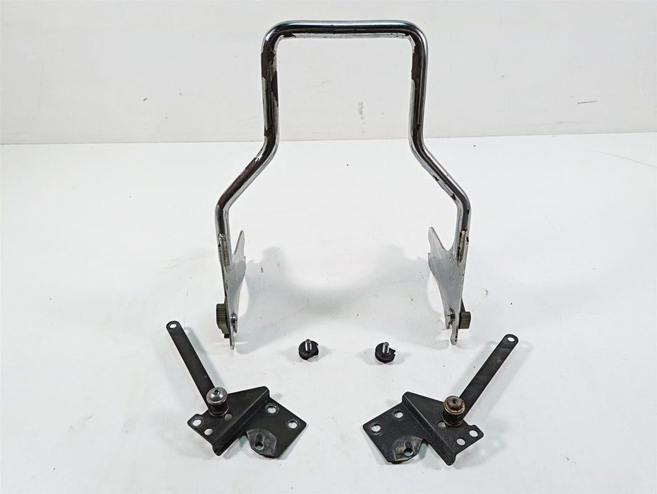 2006 Harley Touring FLHXI Street Glide Sissybar Sissy Bar Backrest 15" + Mounts {{ shop.shopifyCountryName }} - Mototech271