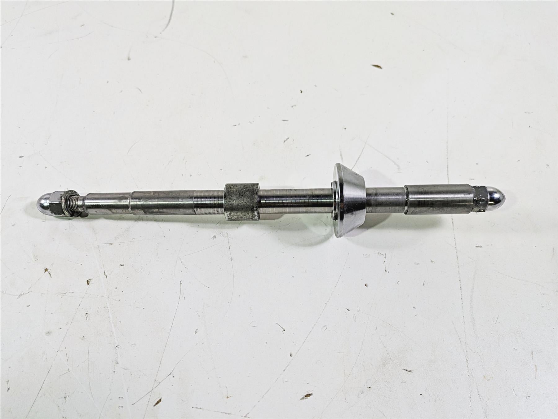 2003 Harley Softail FXSTDI Deuce 100th Front Axle Wheel Spindle 43354-00 {{ shop.shopifyCountryName }} - Mototech271