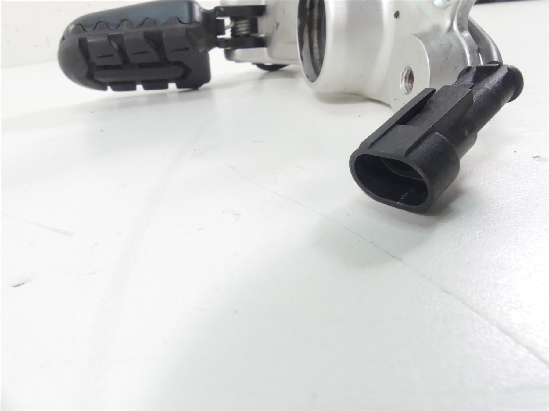 2008 Ducati Hypermotard 1100 Front Right Footpeg Foot Peg + Mount 82420711A {{ shop.shopifyCountryName }} - Mototech271