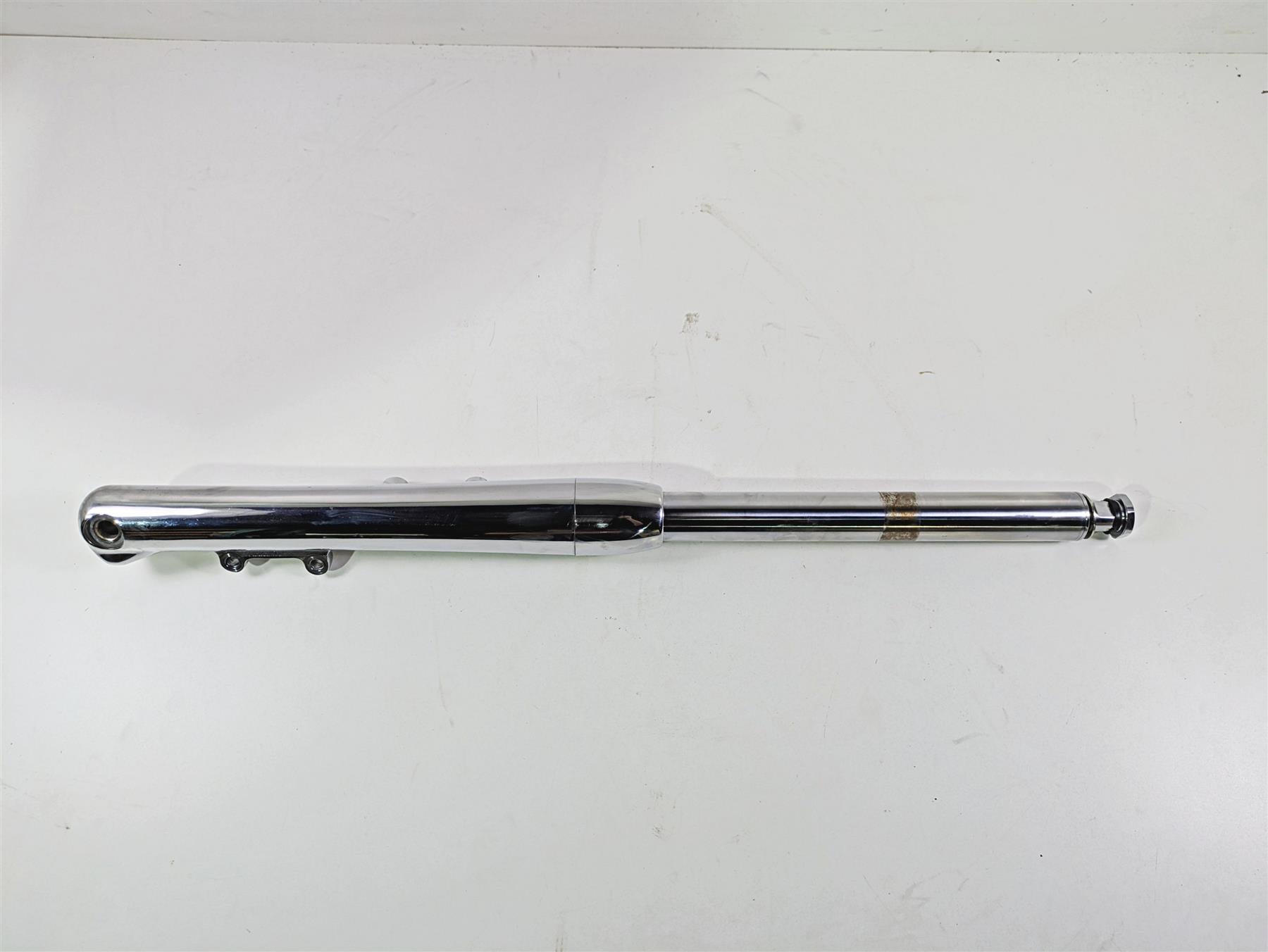 2004 Harley Softail FXSTDI Deuce Left Chrome Front Fork Leg 46066-00