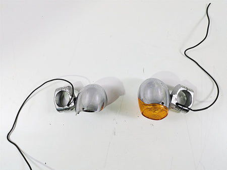 2002 Indian Spirit Deluxe Front Blinker Turn Signal Housing Set 66-039 66-038 {{ shop.shopifyCountryName }} - Mototech271