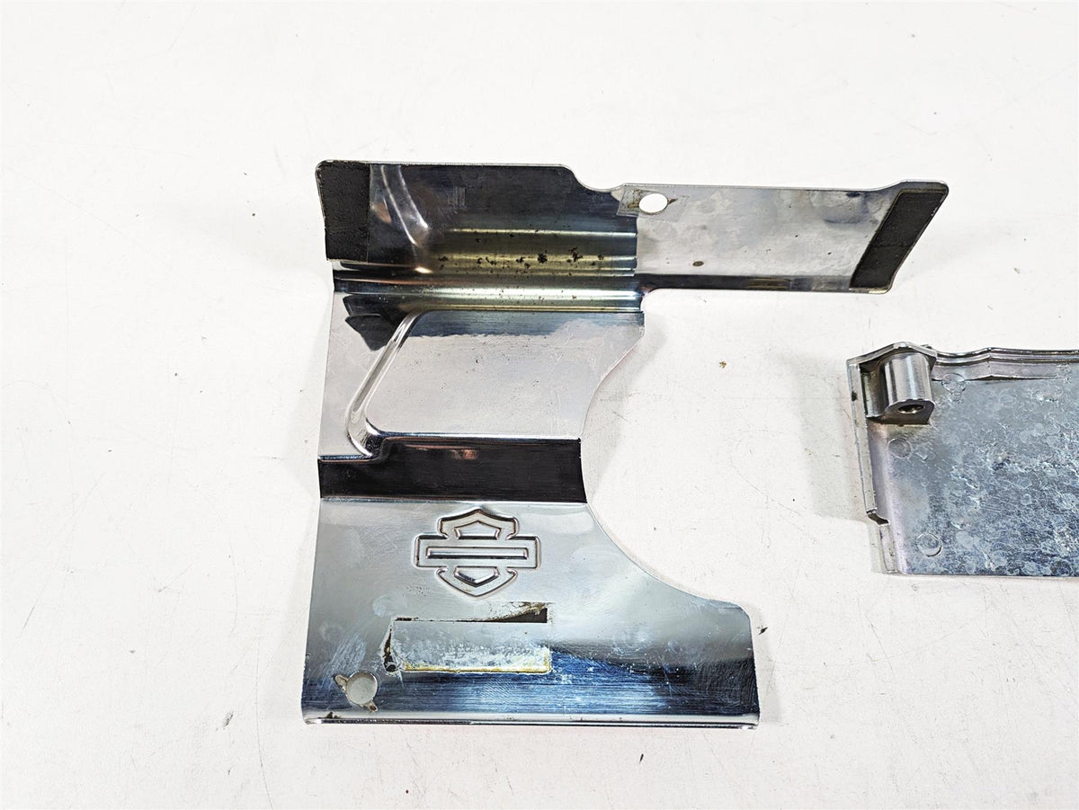 1999 Harley Touring FLHTC Electra Glide Drivetrain Transmission Chrome Covers {{ shop.shopifyCountryName }} - Mototech271