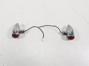 2000 Harley FXSTS Softail Springer Front Bullet Blinker Turn Signal Set