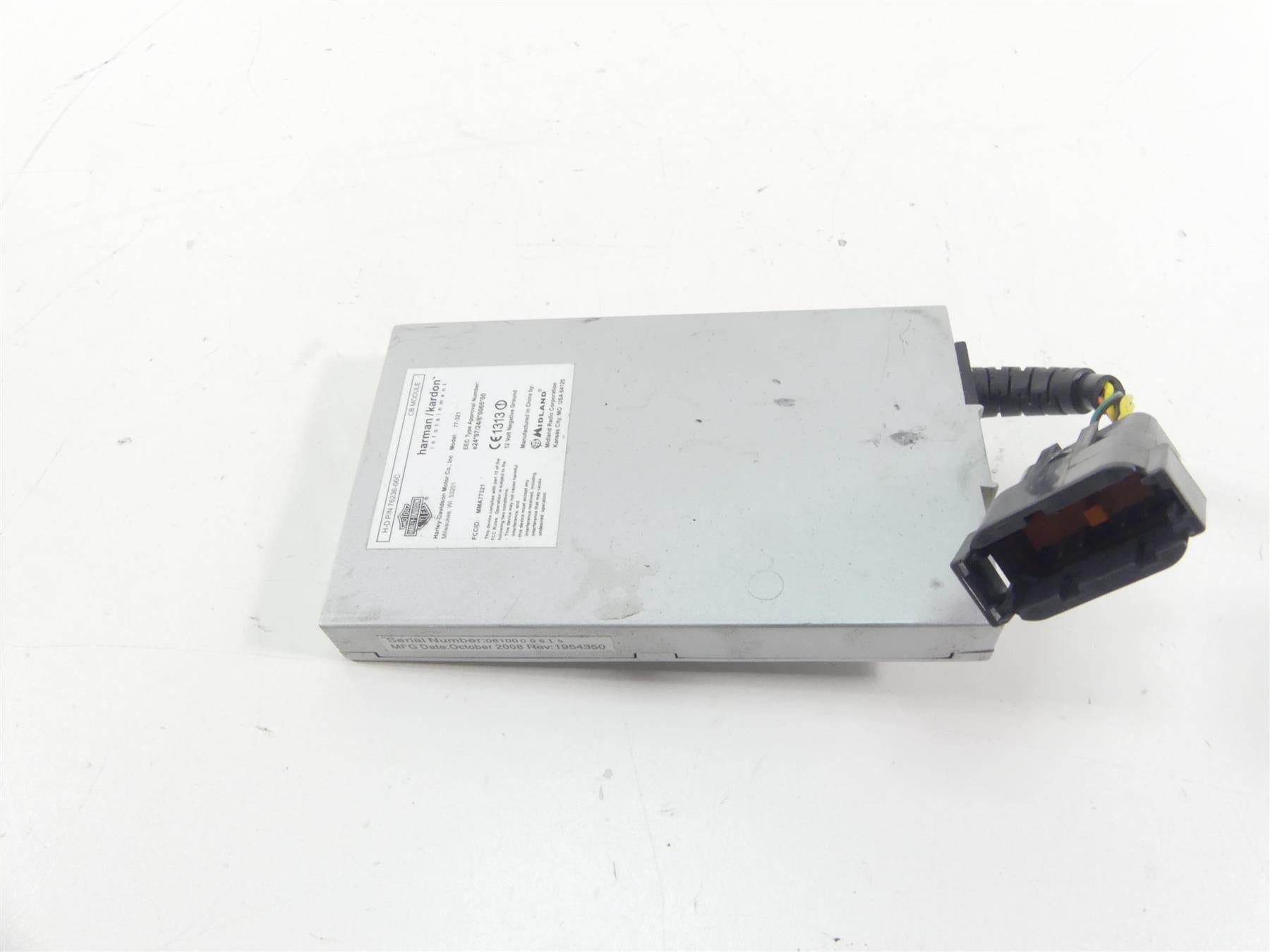 2009 Harley FLHTCU SE4 CVO E-Glide Harman Kardon Cb Intercom Module 76236-06C {{ shop.shopifyCountryName }} - Mototech271