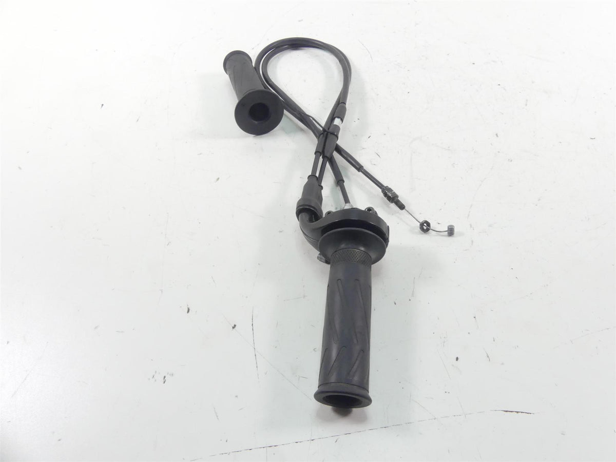 2008 Yamaha FZ1 Fazer Hand Throttle Grip Cable Set 4YR-26240-02-00 4YR-26240-03 {{ shop.shopifyCountryName }} - Mototech271