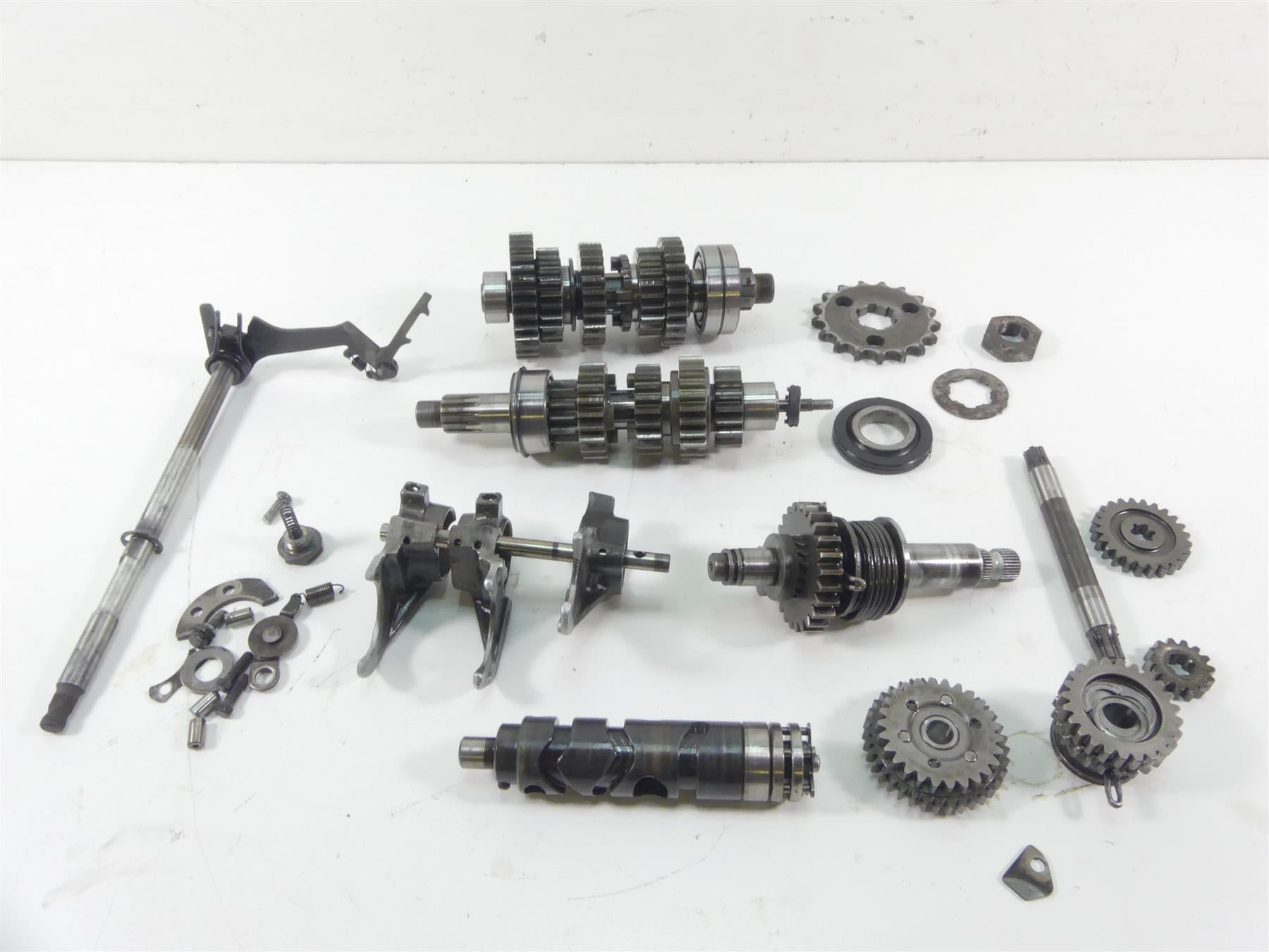 1978 Yamaha XS650 SE Special Transmission Gear Shift Drum Shaft Set 306-17411-03 | Mototech271