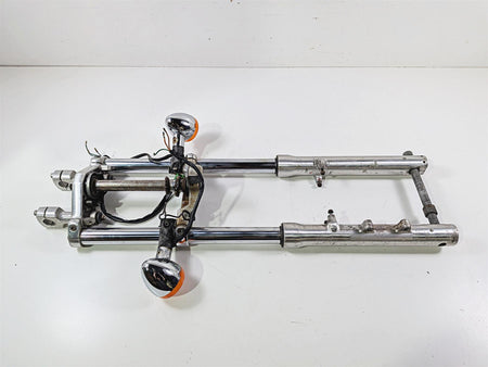 1995 Honda VT600 CD Shadow Deluxe Front End Forks 51400-MZ8-004 51500-MZ8-611 {{ shop.shopifyCountryName }} - Mototech271
