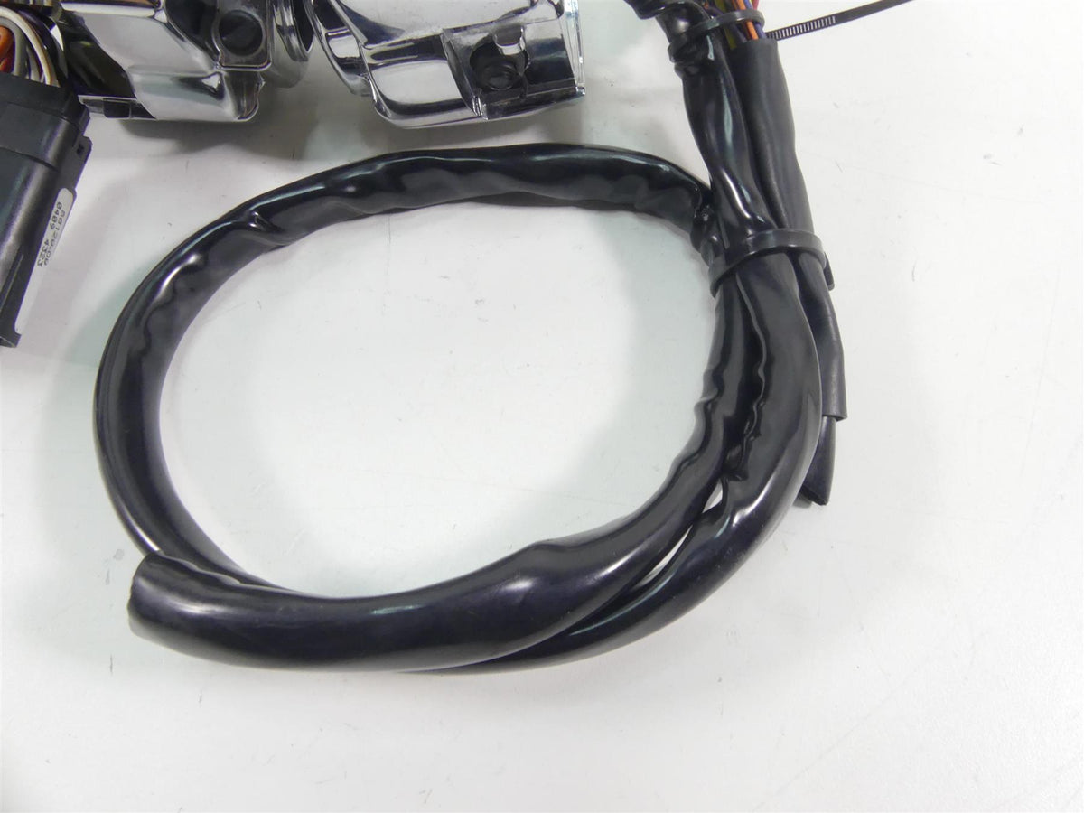 2009 Harley FLHTCU SE4 CVO E-Glide Left Right Chrome Control Switch Set 56866-06 {{ shop.shopifyCountryName }} - Mototech271