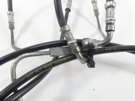 2013 Harley Touring FLHTP Electra Glide Front Abs Brake Line Hose Set 40612-09 {{ shop.shopifyCountryName }} - Mototech271