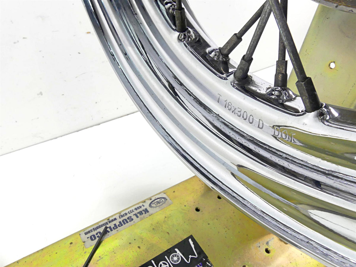 2002 Harley FLSTCI Softail Heritage 16x3 Rear Wheel Rim - Read 43085-97 {{ shop.shopifyCountryName }} - Mototech271