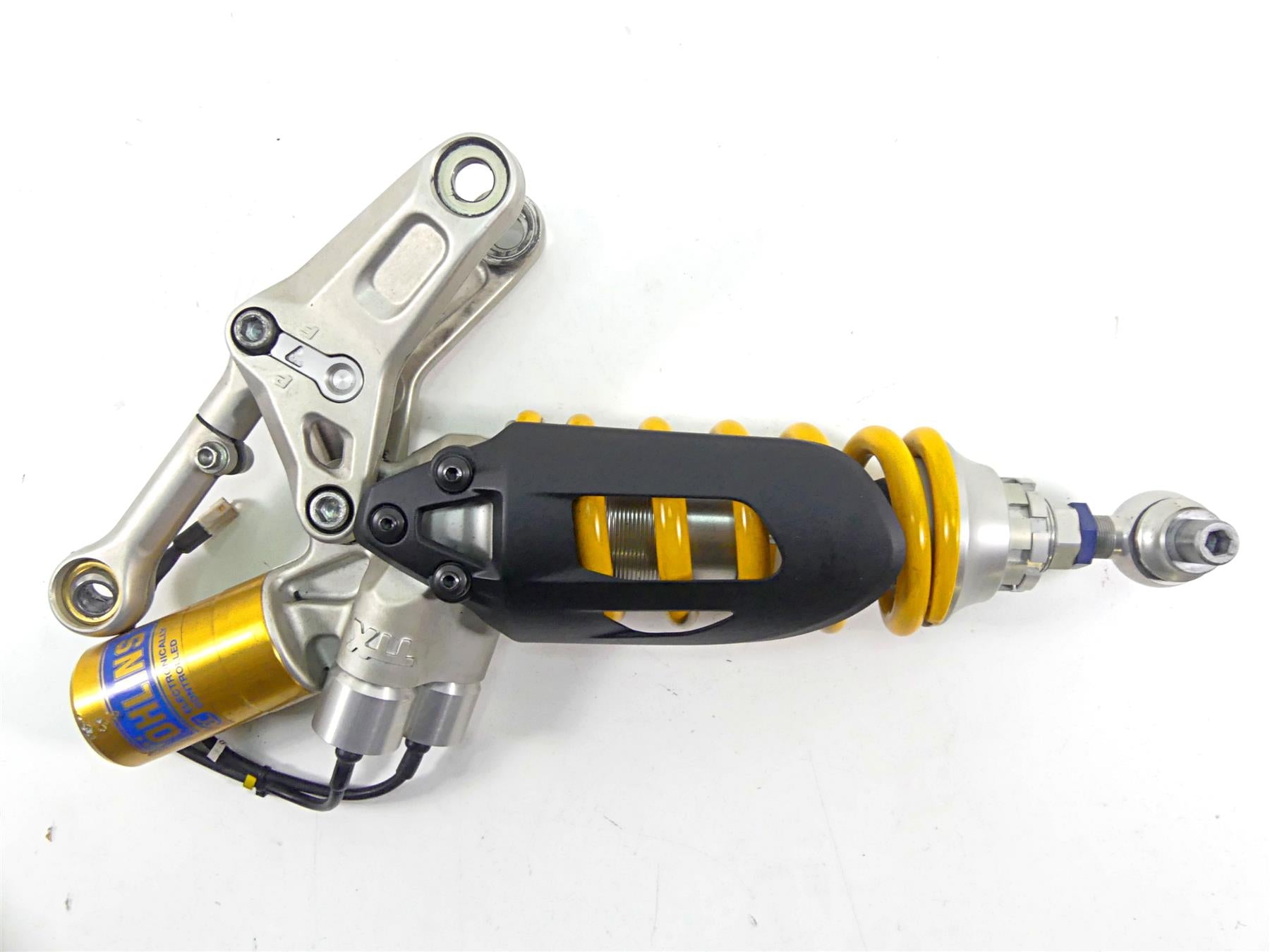 2012 Ducati Panigale 1199S Rear Ohlins TTX Suspension Shock & Linkage 36521031A {{ shop.shopifyCountryName }} - Mototech271