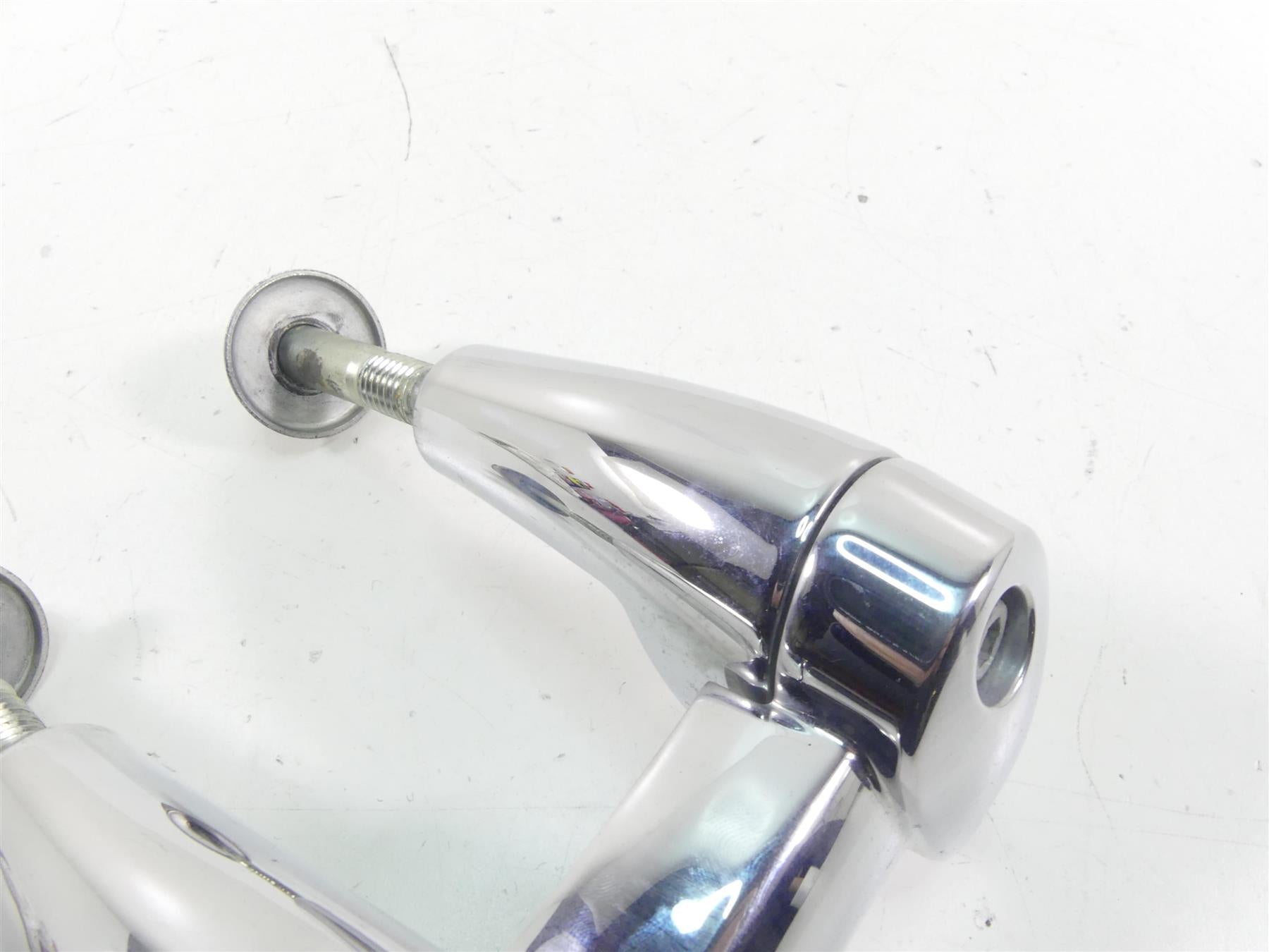 2015 Harley FLD Dyna Switchback Handlebar Chrome Riser Holder Set 55900005 {{ shop.shopifyCountryName }} - Mototech271