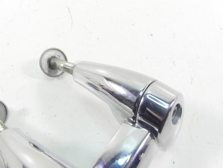 2015 Harley FLD Dyna Switchback Handlebar Chrome Riser Holder Set 55900005 {{ shop.shopifyCountryName }} - Mototech271