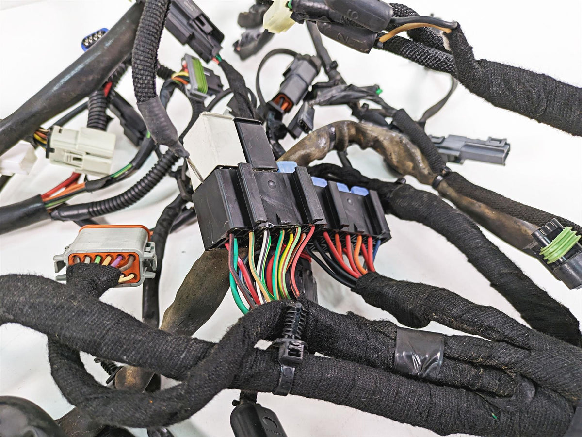 2009 Harley FXDF Dyna Fat Bob Main Wiring Harness Loom - Read 69603-08A {{ shop.shopifyCountryName }} - Mototech271