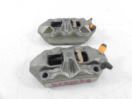2015 Ducati Diavel Carbon Red Front Brembo Brake Caliper Set 61040901C 61040911C {{ shop.shopifyCountryName }} - Mototech271