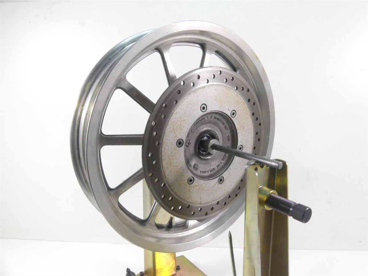 1998 Honda Shadow VT1100T Straight 18x3.5 Front Wheel Rim 42650-MBC-010 {{ shop.shopifyCountryName }} - Mototech271