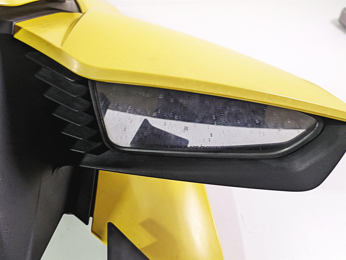 2010 Sea-Doo 4-Tec RXT 215 Yellow Hood Mirror Cover Set 269501796 295501131 {{ shop.shopifyCountryName }} - Mototech271