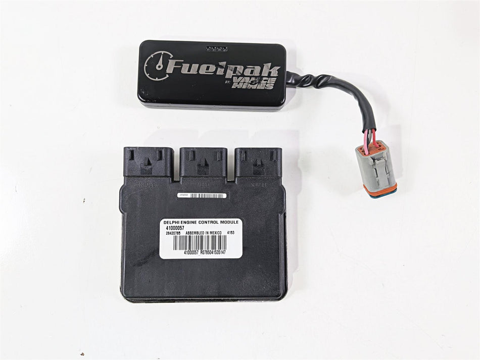2016 Harley Softail FLSTFBS Fat Boy S Cdi Ecu Ecm Control Module & Vance Hines Fuelpak Set 41000057 159628-Mototech271
