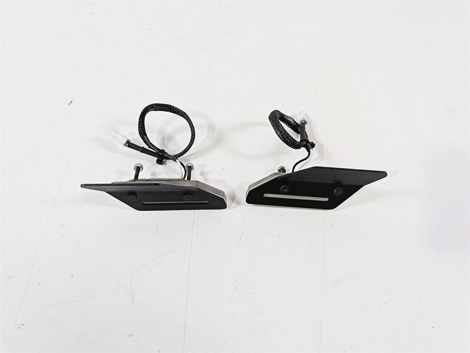 2016 Mv Agusta F3 800 RR NRC Front Block Off Mirror Turn Signal Set 23IUK2-Mototech271