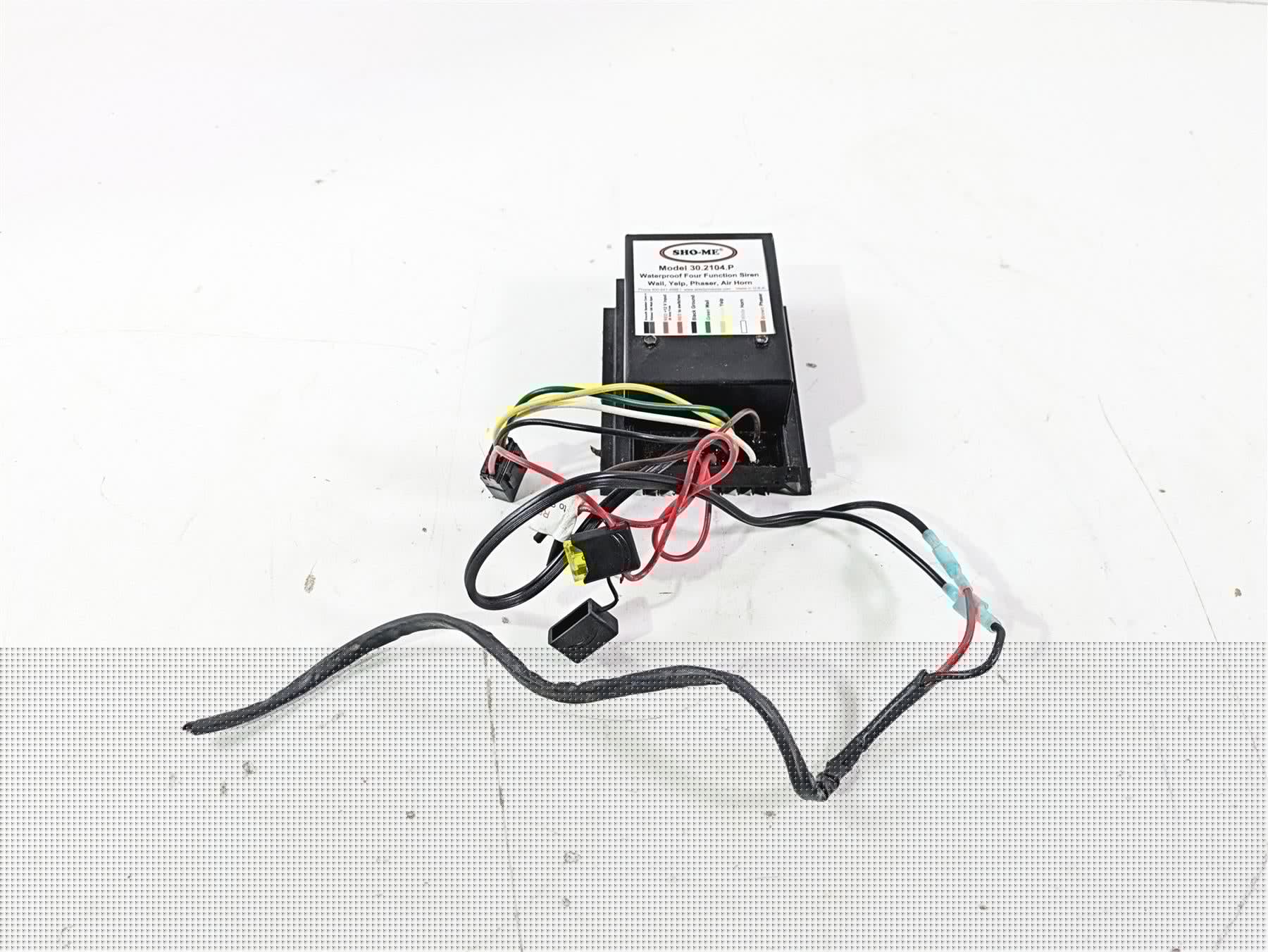 2008 Harley Touring FLHTP Electra Glide Sho-Me 4 Function Siren Box 30.2104 {{ shop.shopifyCountryName }} - Mototech271