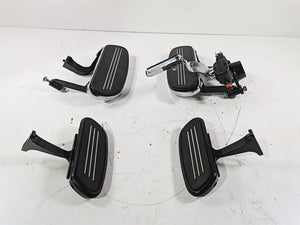 2016 Harley Touring FLTRX Road Glide Complete Front Rear Floorboard Set 50683-04 | Mototech271