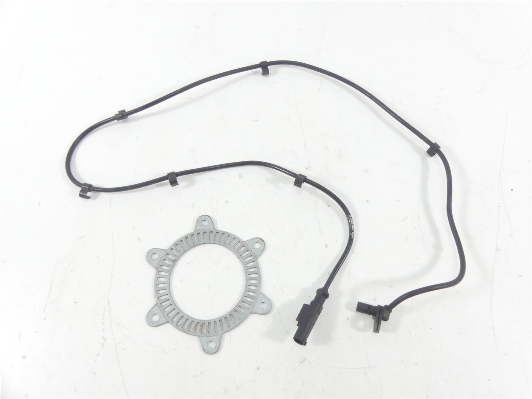 2009 BMW F800GS K72 Front Abs Brake Wheel Speed Sensor + Plate 34527687528 | Mototech271