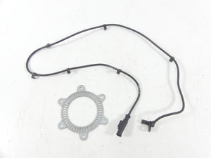 2009 BMW F800GS K72 Front Abs Brake Wheel Speed Sensor + Plate 34527687528 | Mototech271