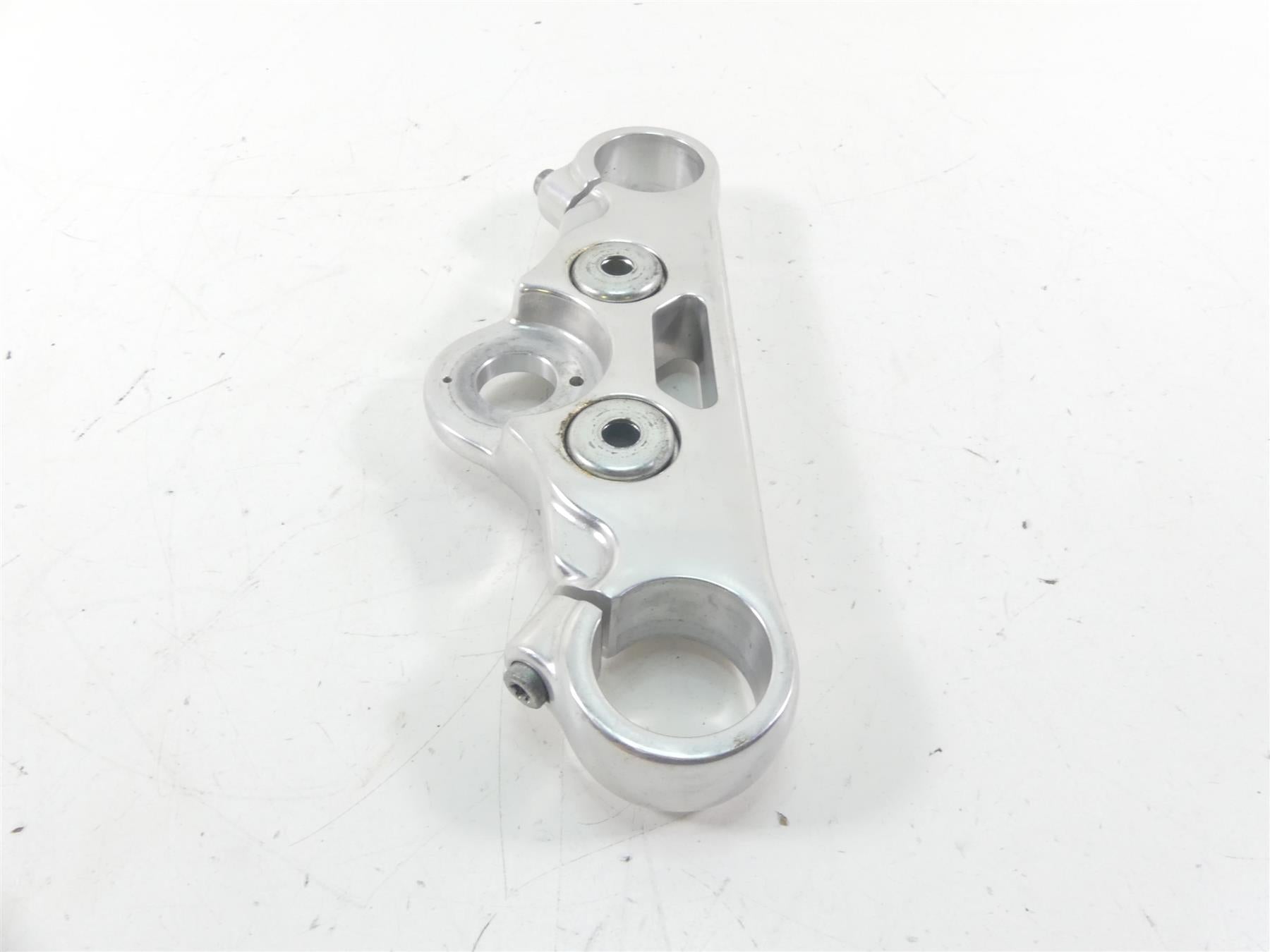 2009 Harley FXDF Dyna Fat Bob Upper Triple Tree Steering Clamp 49mm 47661-08 {{ shop.shopifyCountryName }} - Mototech271
